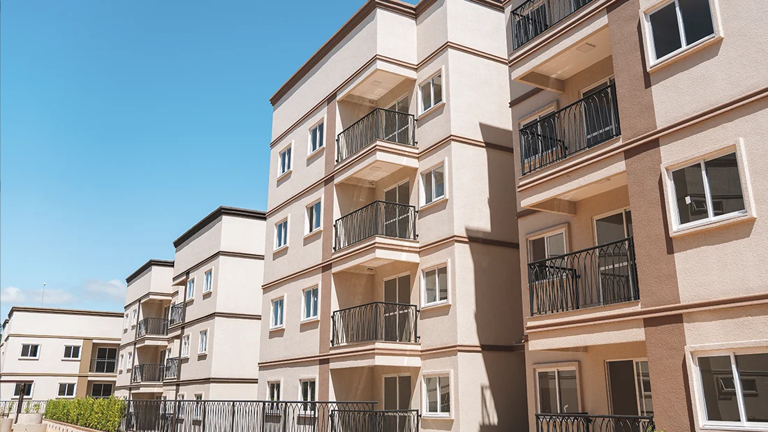 Blocos residenciais do Acauã